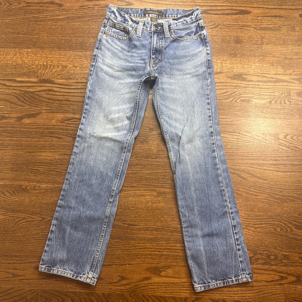 Cody James Mens Straight Leg Western Jeans Medium Wash 28x32 Denim Blue
